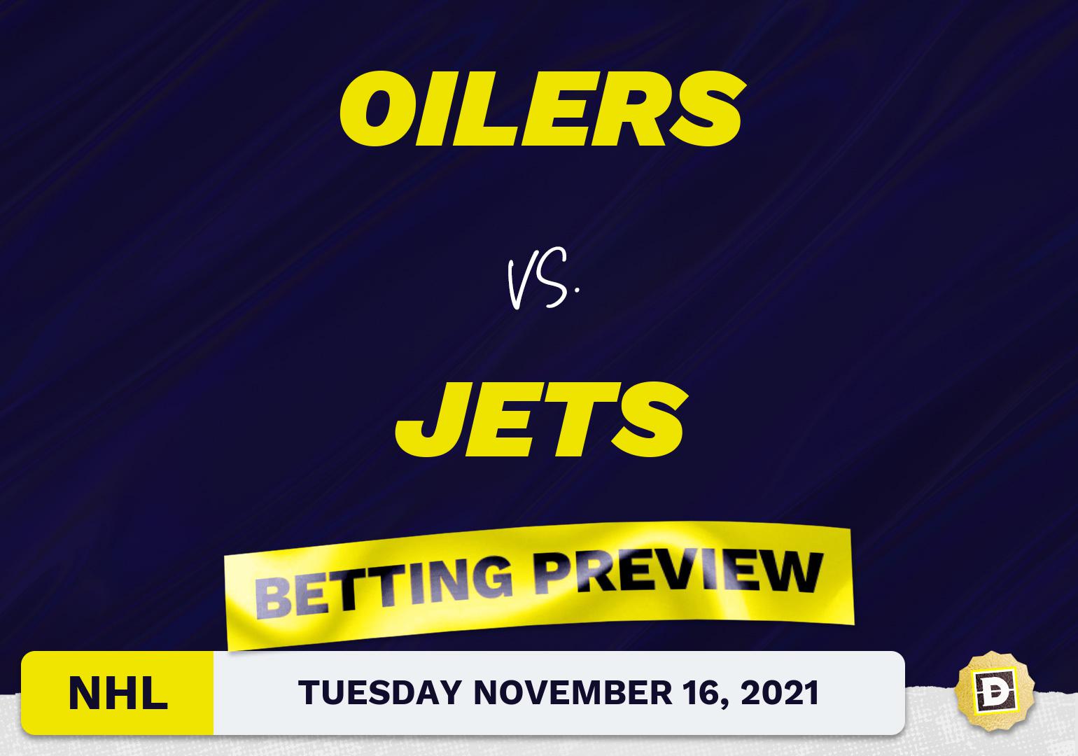 Oilers vs. Jets Predictions and Odds - Nov 16, 2021