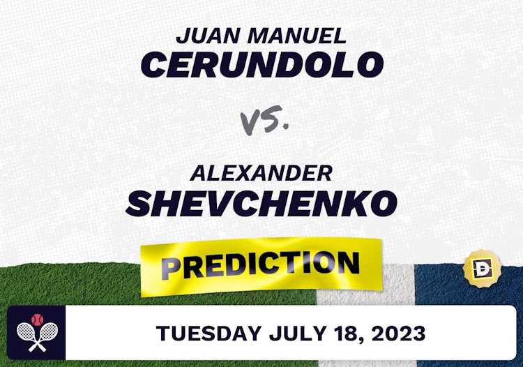 Juan Manuel Cerundolo vs. Alexander Shevchenko Prediction - Swedish Open 2023