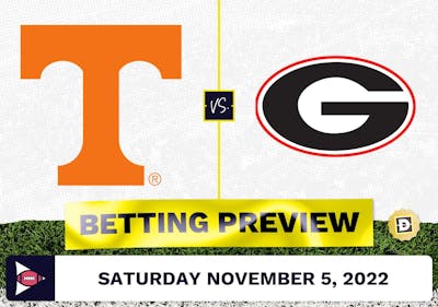 Tennessee vs. Georgia CFB Prediction and Odds - Nov 5, 2022