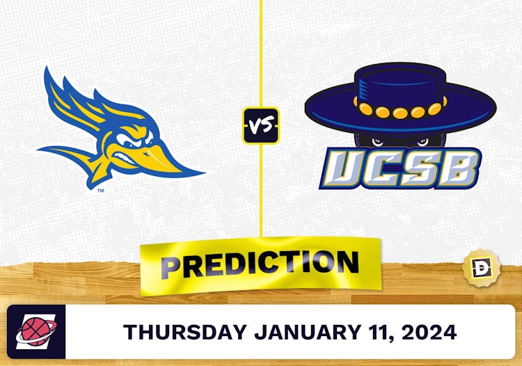 Cal State Bakersfield vs. UC Santa Barbara Prediction, Odds, College Basketball Picks  [1/11/2024]