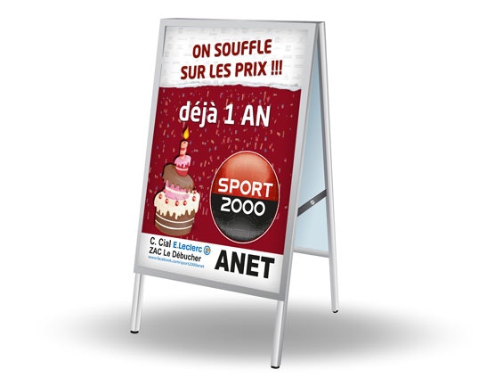 Impression affiche A0 pour affichage intérieur et extérieur