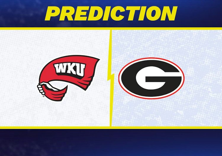 Western Kentucky takes on Georgia in College Football action.