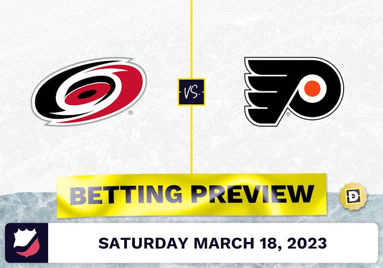 Hurricanes vs. Flyers Prediction and Odds - Mar 18, 2023