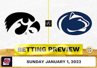 Iowa vs. Penn State CBB Prediction and Odds - Jan 1, 2023