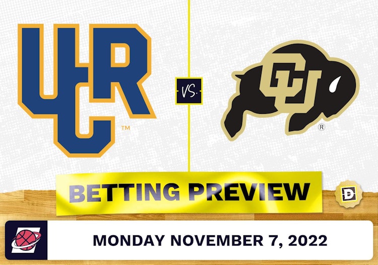 UC Riverside vs. Colorado CBB Prediction and Odds - Nov 7, 2022