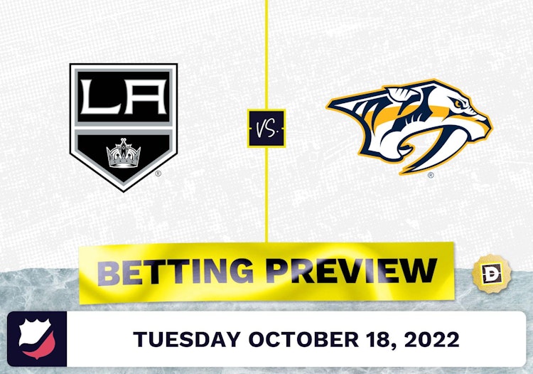 Kings vs. Predators Prediction and Odds - Oct 18, 2022