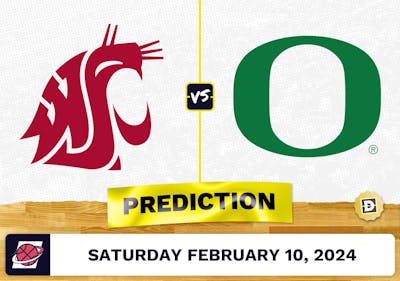 Washington State vs. Oregon Prediction, Odds, College Basketball Picks [2/10/2024]