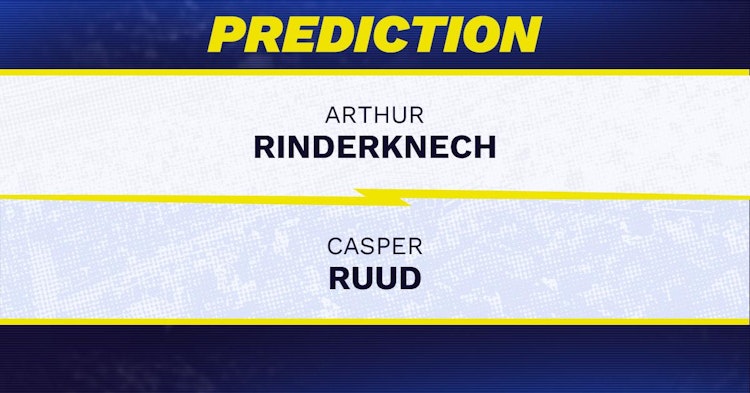 Arthur Rinderknech vs Casper Ruud Tennis Prediction.