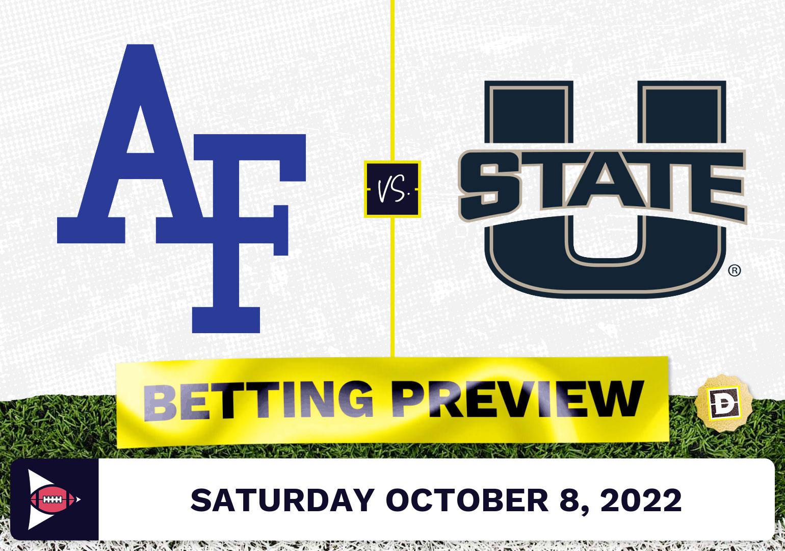 Air Force vs. Utah State CFB Prediction and Odds - Oct 8, 2022