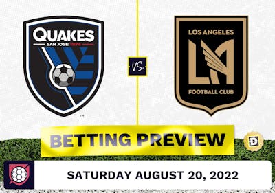 San Jose Earthquakes vs. Los Angeles FC Prediction - Aug 20, 2022
