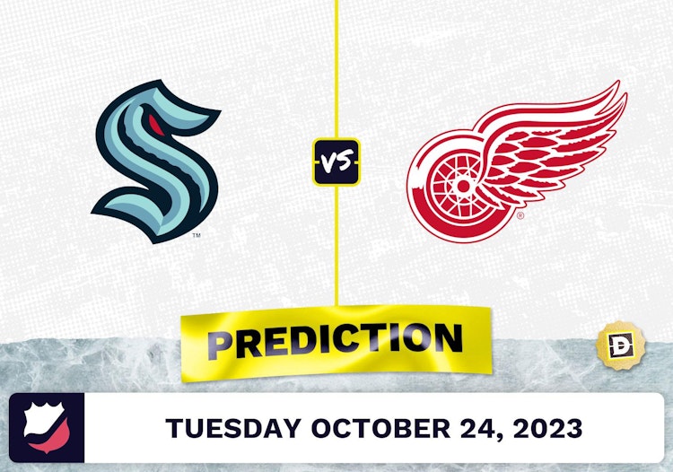 Kraken vs. Red Wings Prediction and Odds - October 24, 2023