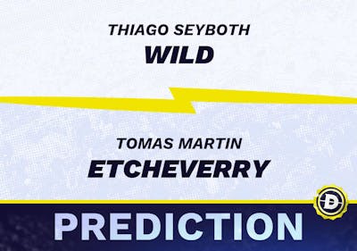 Thiago Seyboth Wild vs. Tomas Martin Etcheverry Prediction, Odds, Picks for ATP Lyon Open 2024