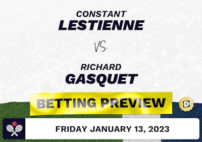 Constant Lestienne vs. Richard Gasquet Predictions - Jan 13, 2023