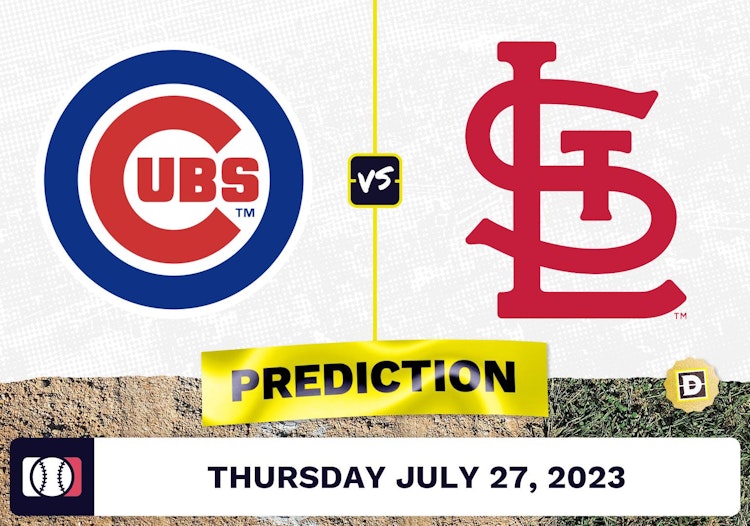 Cubs vs. Cardinals Prediction for MLB Thursday [7/27/2023]