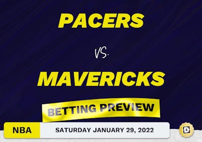 Pacers vs. Mavericks Predictions and Odds - Jan 29, 2022