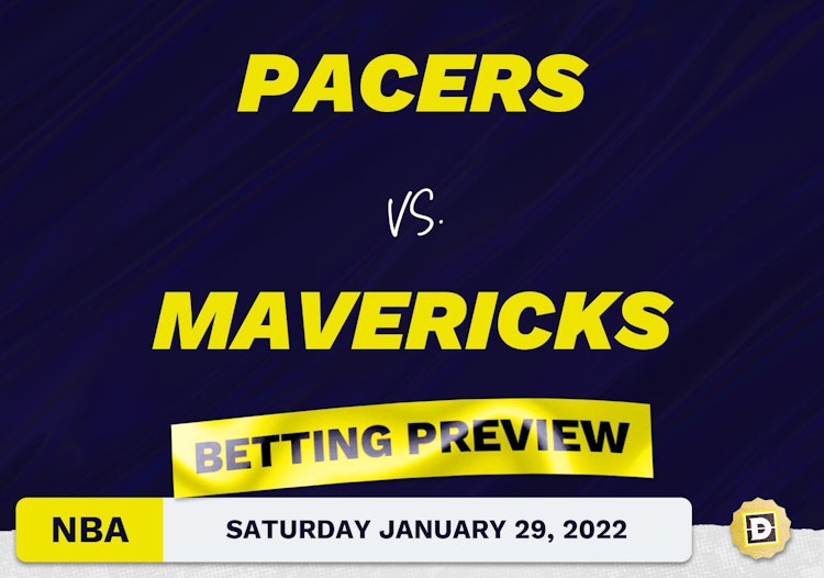 Pacers vs. Mavericks Predictions and Odds - Jan 29, 2022