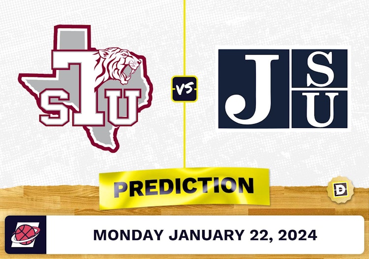 Texas Southern vs. Jackson State Prediction, Odds, College Basketball Picks [1/22/2024]