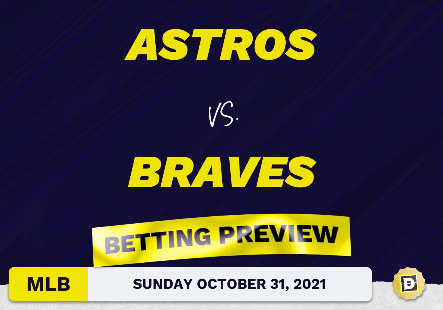 Astros vs. Braves Game 5 Predictions and Odds - Oct 31, 2021
