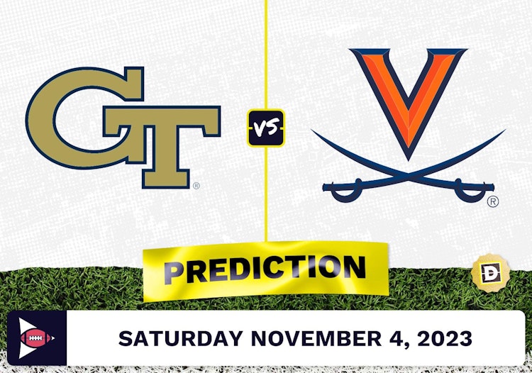 Georgia Tech vs. Virginia CFB Prediction and Odds - November 4, 2023