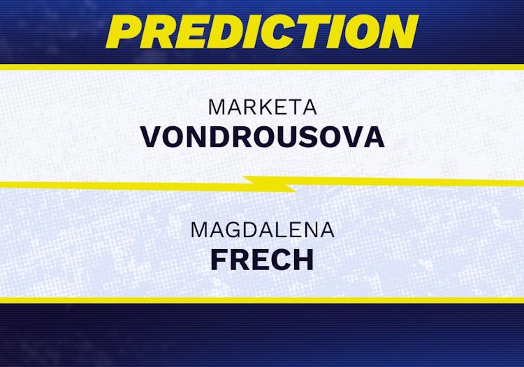 Marketa Vondrousova vs Magdalena Frech Tennis Prediction.
