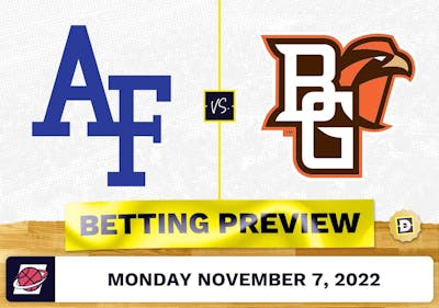 Air Force vs. Bowling Green CBB Prediction and Odds - Nov 7, 2022