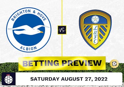Brighton vs. Leeds Prediction and Odds - Aug 27, 2022