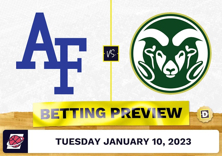 Air Force vs. Colorado State CBB Prediction and Odds - Jan 10, 2023