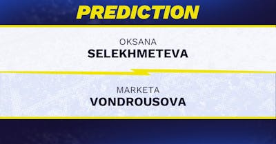 Oksana Selekhmeteva vs. Marketa Vondrousova Prediction, Odds, Picks for French Open 2025