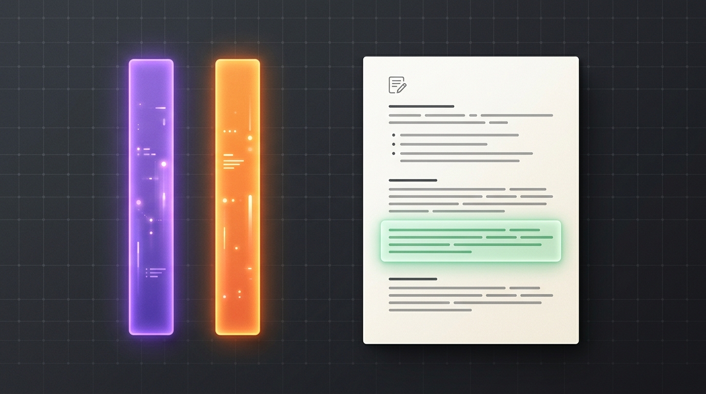 See What Changed in a Revision, and Which Agent Wrote It image