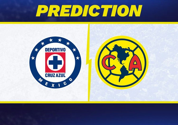 Cruz Azul takes on Club America in Liga MX action.