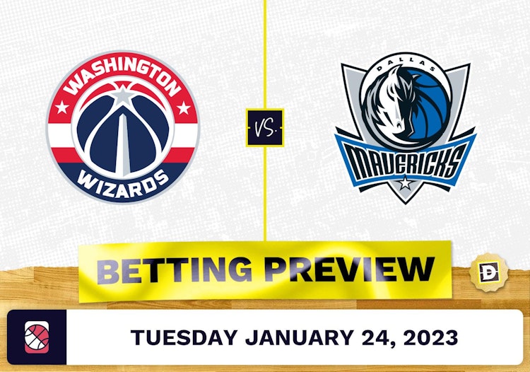 Wizards vs. Mavericks Prediction and Odds - Jan 24, 2023