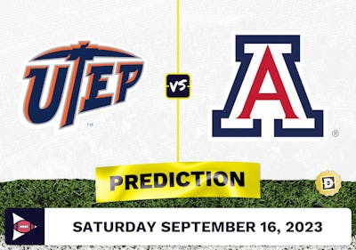 Texas-El Paso vs. Arizona CFB Prediction and Odds - September 16, 2023