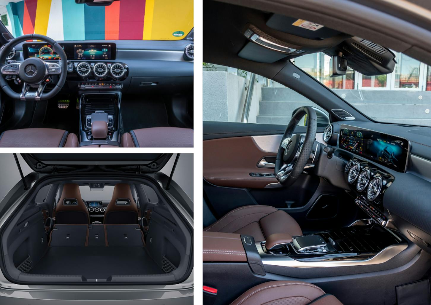 Das Interieur des Mercedes-Benz CLA Shooting-Brake