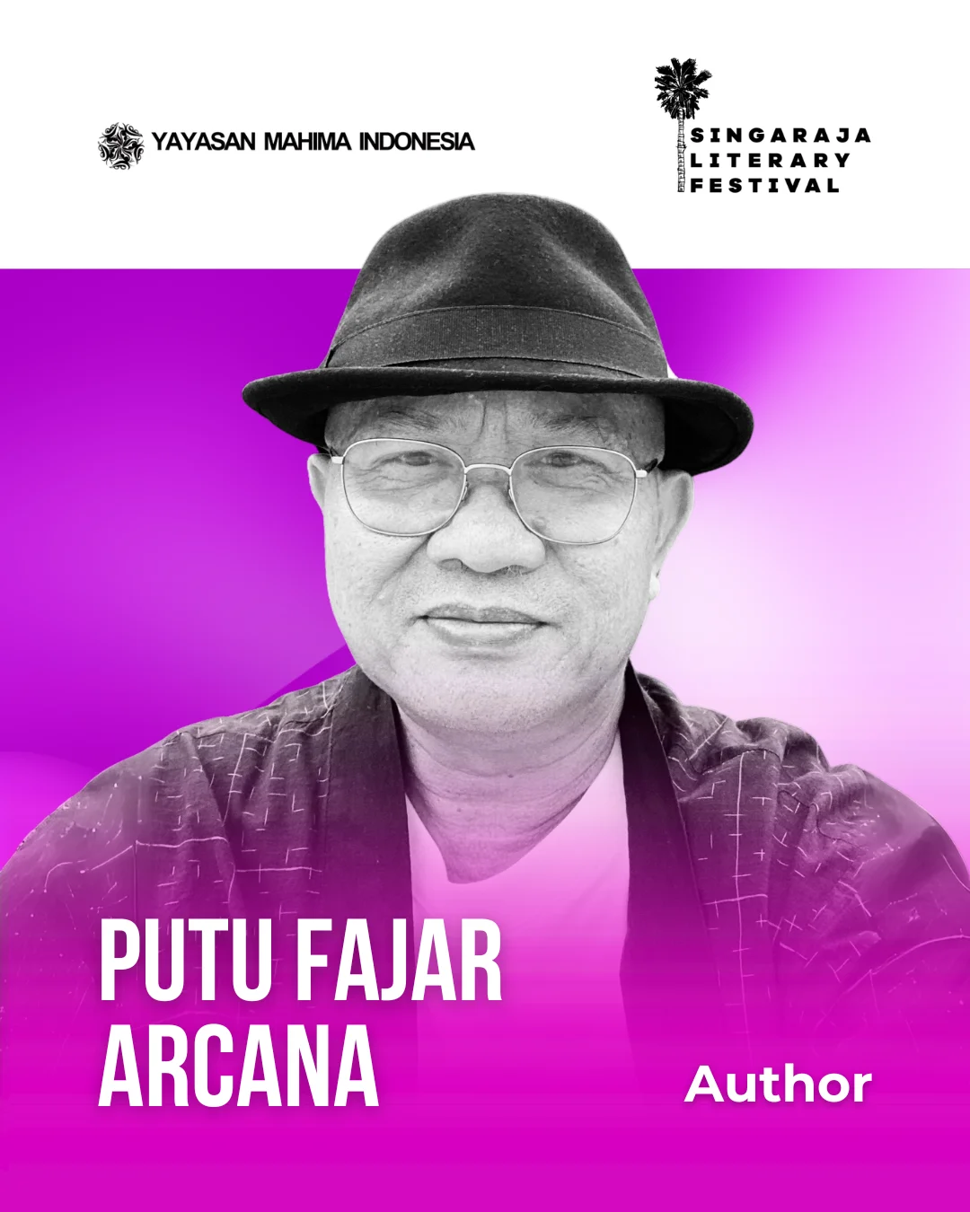 Putu Fajar Arcana - Author SLF 2025