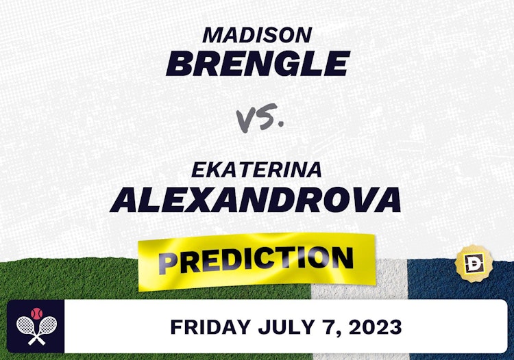 Madison Brengle vs. Ekaterina Alexandrova Prediction - Wimbledon 2023