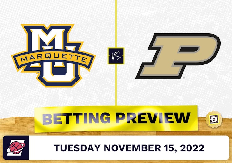Marquette vs. Purdue CBB Prediction and Odds - Nov 15, 2022