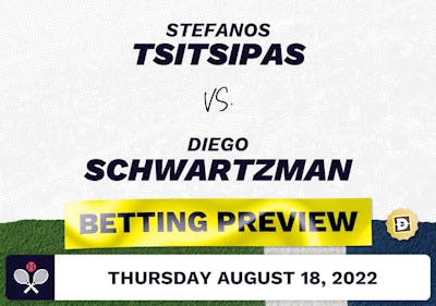 Stefanos Tsitsipas vs. Diego Schwartzman Predictions - Aug 18, 2022