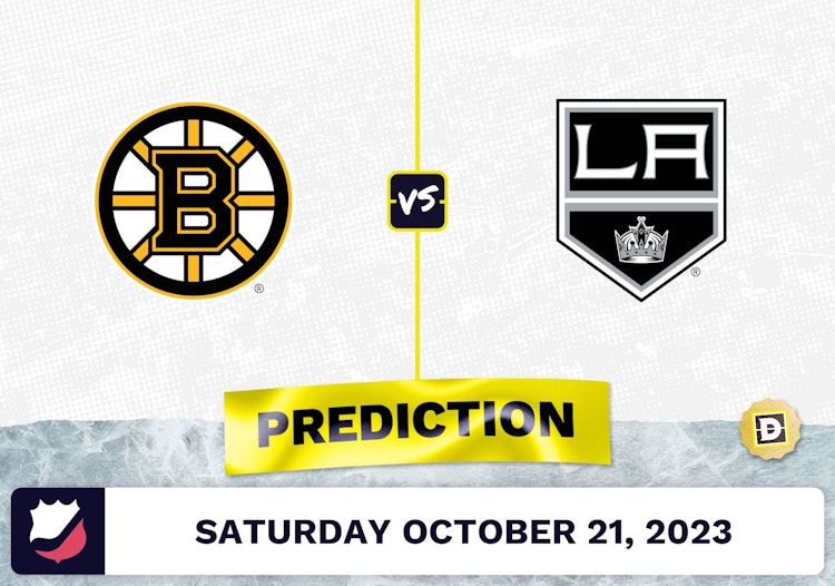 Bruins vs. Kings Prediction and Odds - October 21, 2023