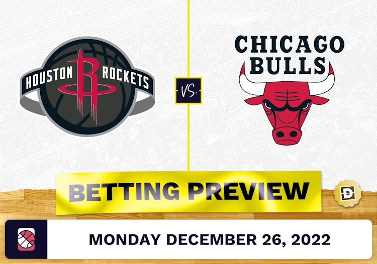 Rockets vs. Bulls Prediction and Odds - Dec 26, 2022