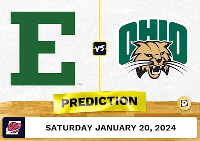 Eastern Michigan vs. Ohio Prediction, Odds, College Basketball Picks [1/20/2024]