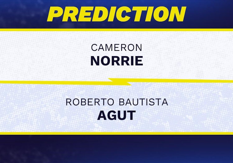 Cameron Norrie vs Roberto Bautista Agut Tennis Prediction.