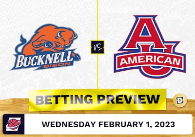 Bucknell vs. American University CBB Prediction and Odds - Feb 1, 2023