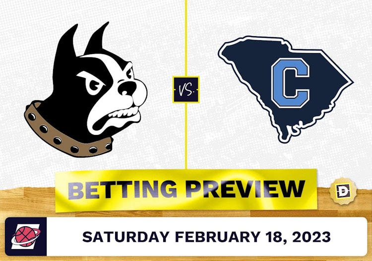 Wofford vs. Citadel CBB Prediction and Odds - Feb 18, 2023