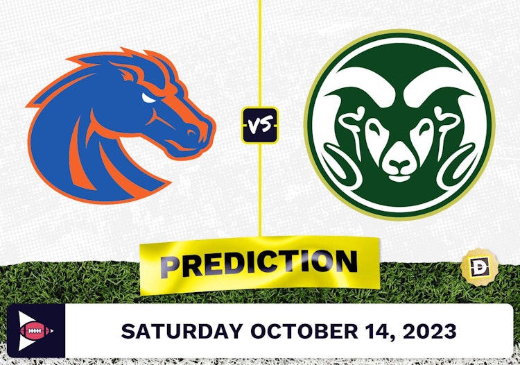 Boise State vs. Colorado State CFB Prediction and Odds - October 14, 2023