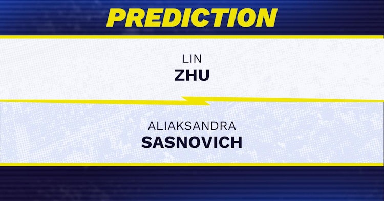 Lin Zhu vs Aliaksandra Sasnovich Tennis Prediction.