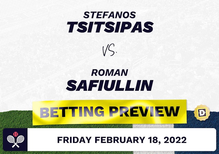 Stefanos Tsitsipas vs. Roman Safiullin Predictions - Feb 18, 2022