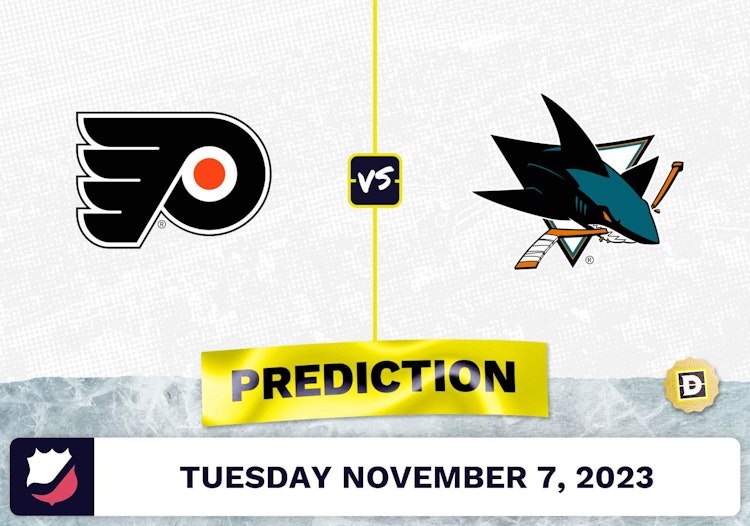 Flyers vs. Sharks Prediction and Odds - November 7, 2023