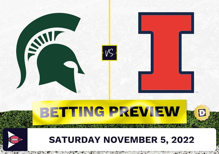 Michigan State vs. Illinois CFB Prediction and Odds - Nov 5, 2022