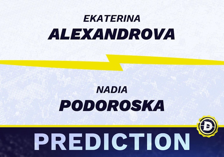 Ekaterina Alexandrova vs. Nadia Podoroska Prediction, Odds, Picks for WTA Bad Homburg 2024