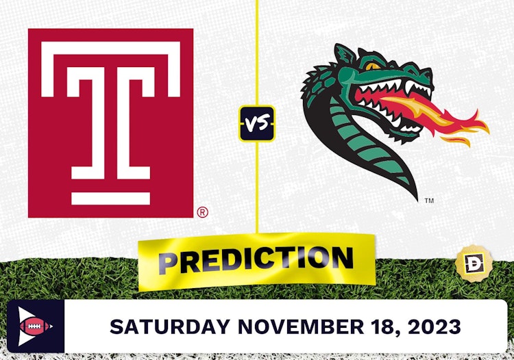 Temple vs. UAB CFB Prediction and Odds - November 18, 2023